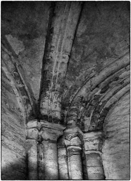 Voûtes du prieuré de Saint-Martin-La-Garenne